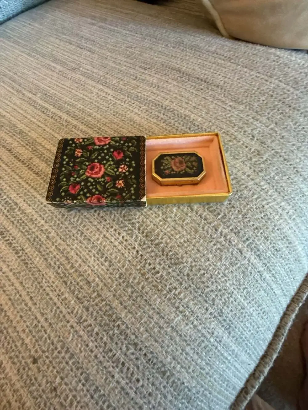 Avon Cotillion Perfume Glace Vintage Solid Perfume